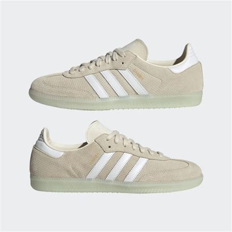 adidas samba beige damen|Adidas Samba beige.